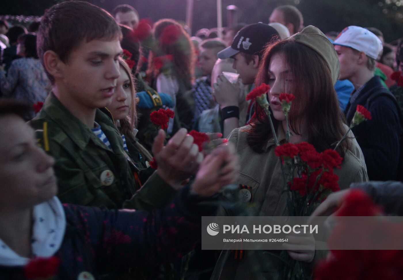 Акция "Вахта памяти. Вечный огонь 2015"