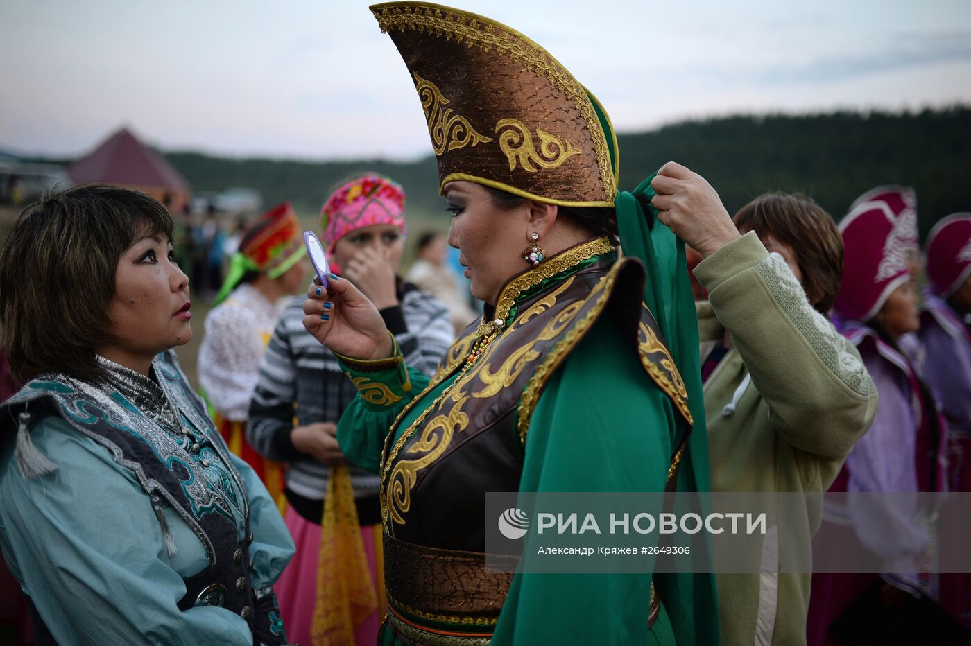 Празднование 150-летнего юбилея Единения теленгитов с Россией