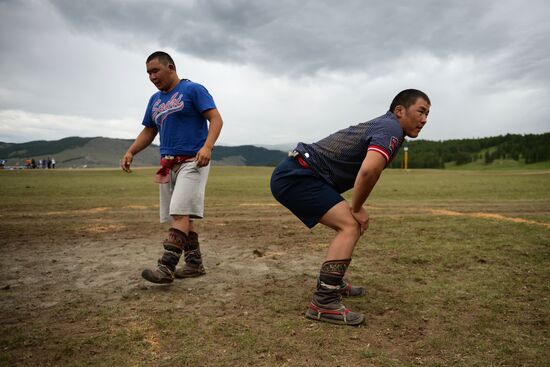 Празднование 150-летнего юбилея Единения теленгитов с Россией