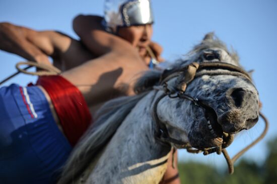 Празднование 150-летнего юбилея Единения теленгитов с Россией