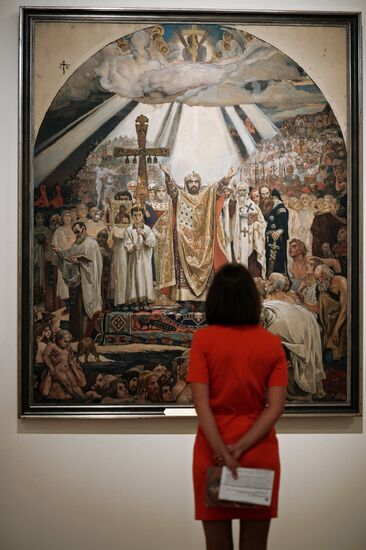 Открытие выставки "Креститель Руси"