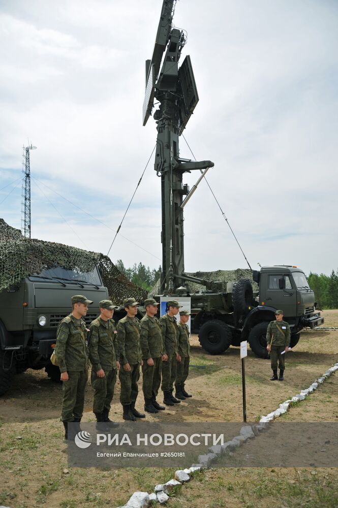 Совместная воздушно-огневая конференция ВВС И ПВО России и Белоруссии на полигоне "Телемба"