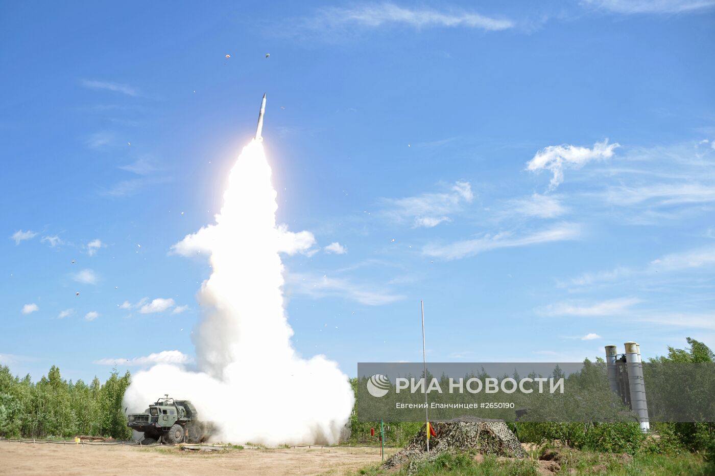 Совместная воздушно-огневая конференция ВВС И ПВО России и Белоруссии на полигоне "Телемба"