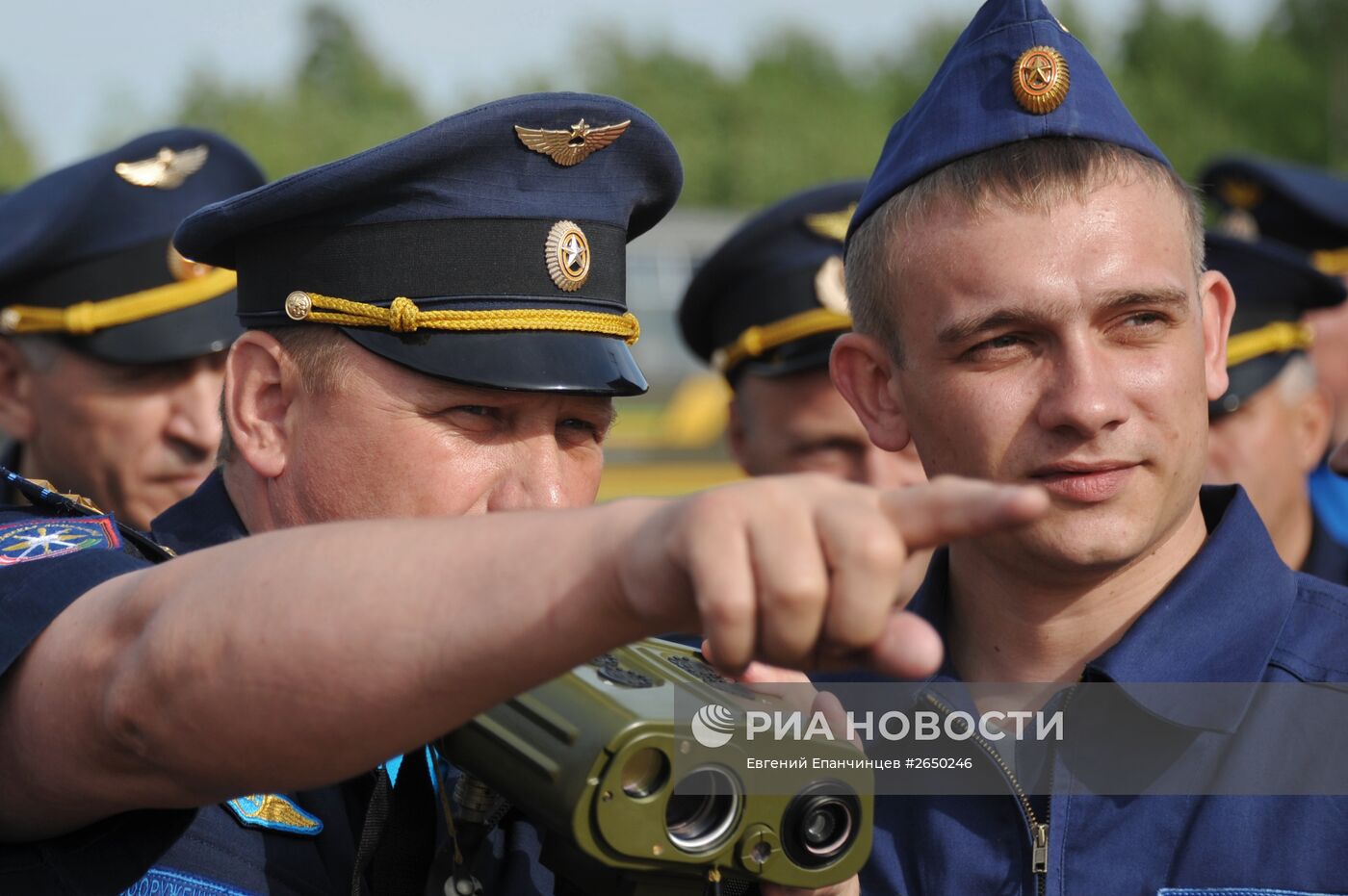 Совместная воздушно-огневая конференция ВВС И ПВО России и Белоруссии на полигоне "Телемба"