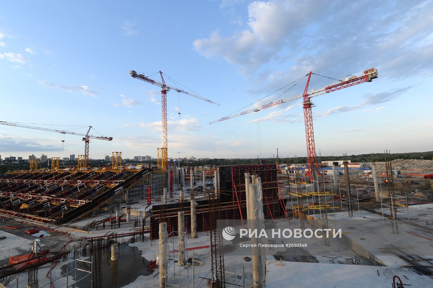 Строительство стадиона "Ростов-Арена"