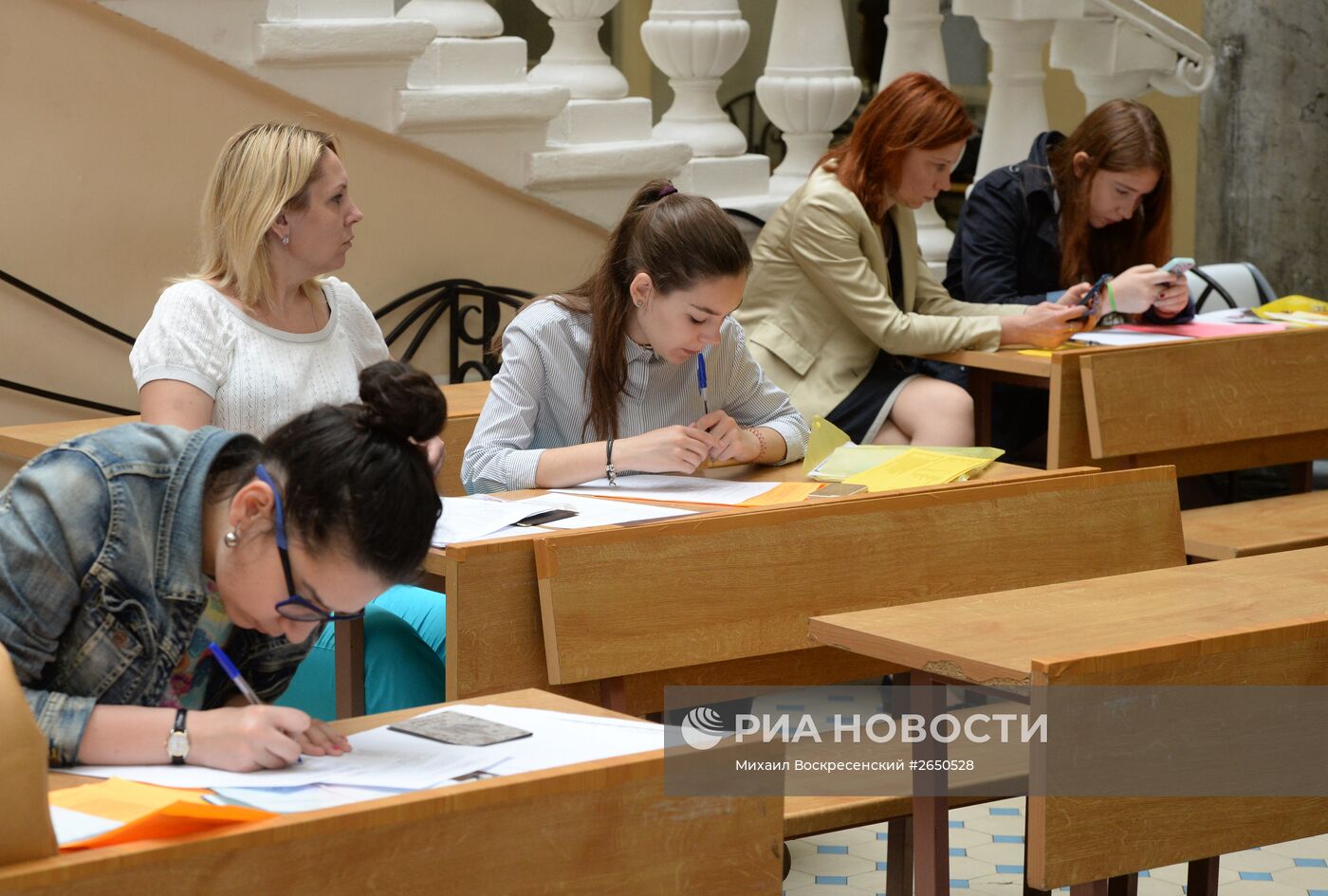 Прием документов у граждан РФ, поступающих в МГУ на обучение