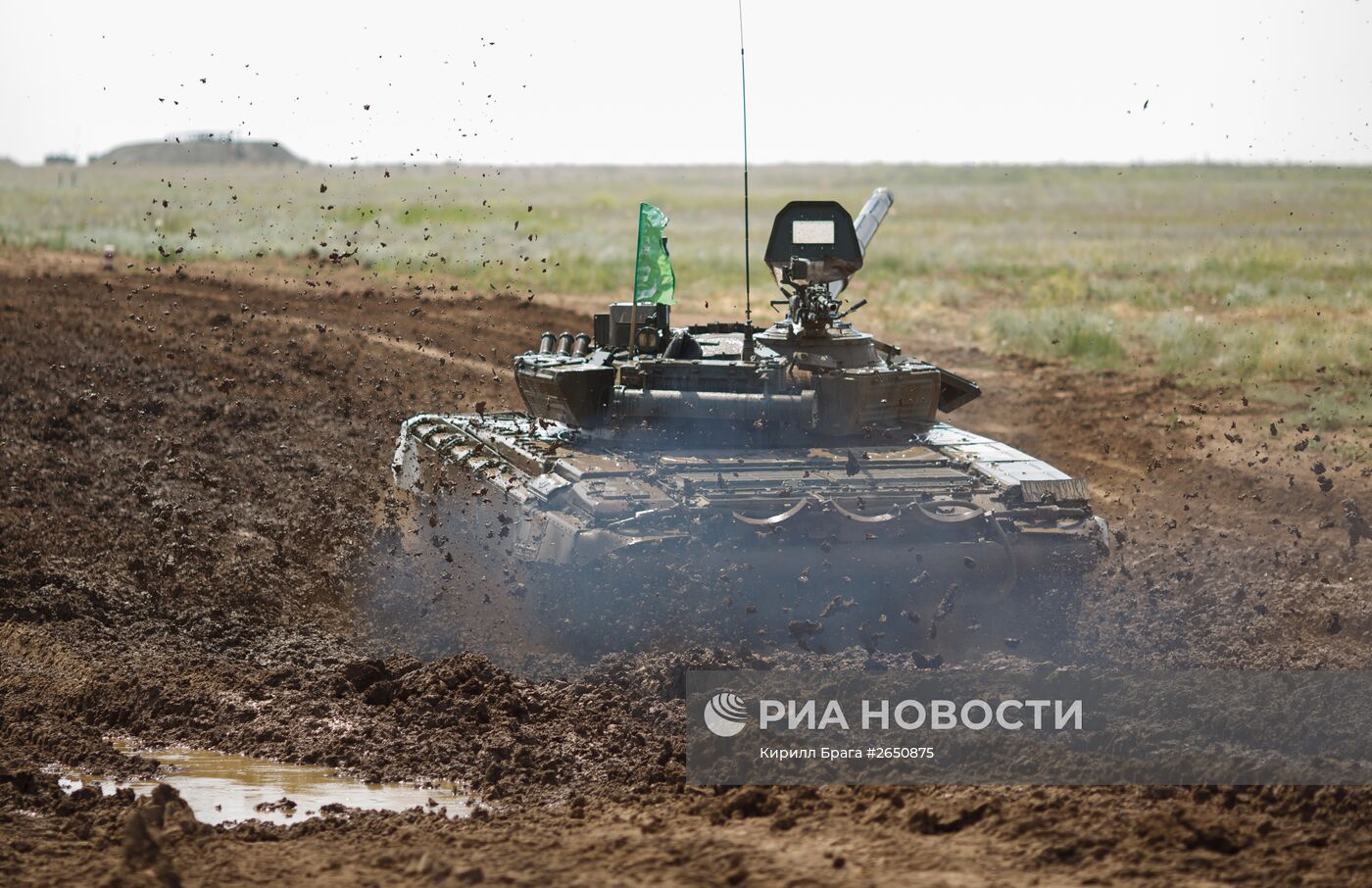 Закрытие всеармейских соревнований по танковому биатлону в Волгограде