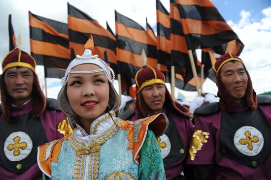 Культурно-спортивный праздник "Зунай наадан – 2015" в Забайкальском крае