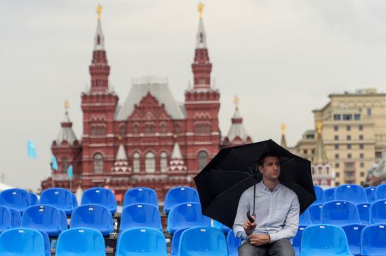 Московский фестиваль "Книги России" на Красной площади. День четвертый