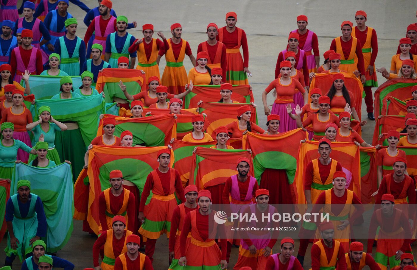 Церемония закрытия I Европейских игр