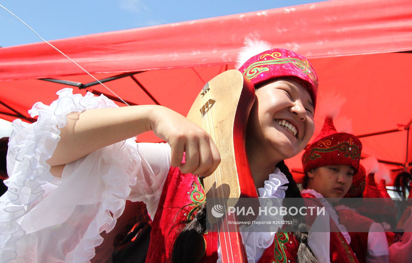 Фестиваль народного творчества в Киргизии "Кыргыз шырдагы"