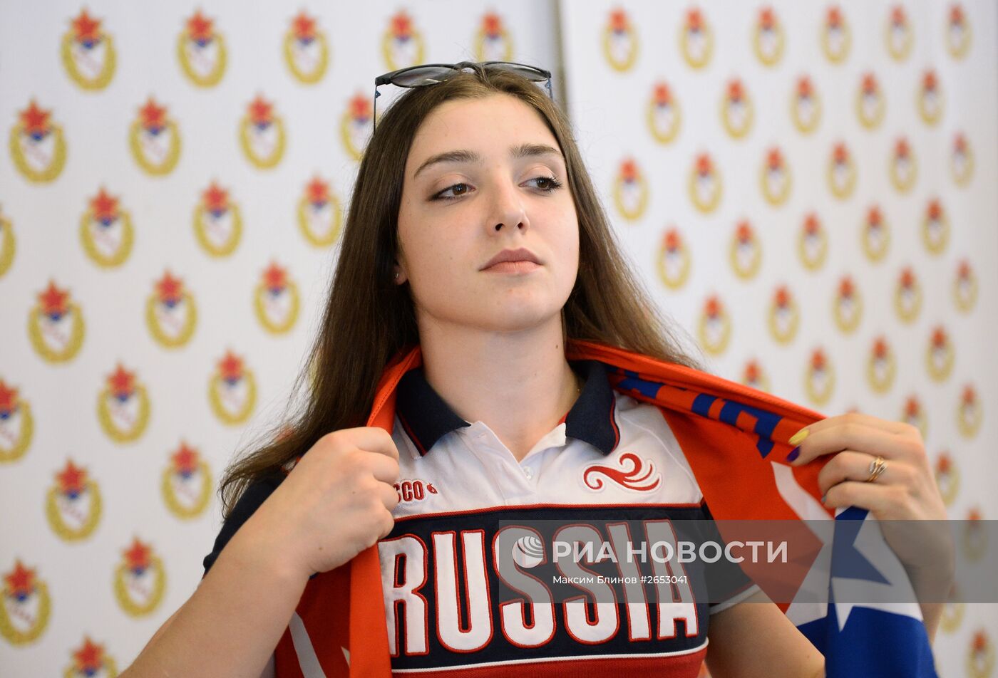 Встреча сборной России с I Европейских игр