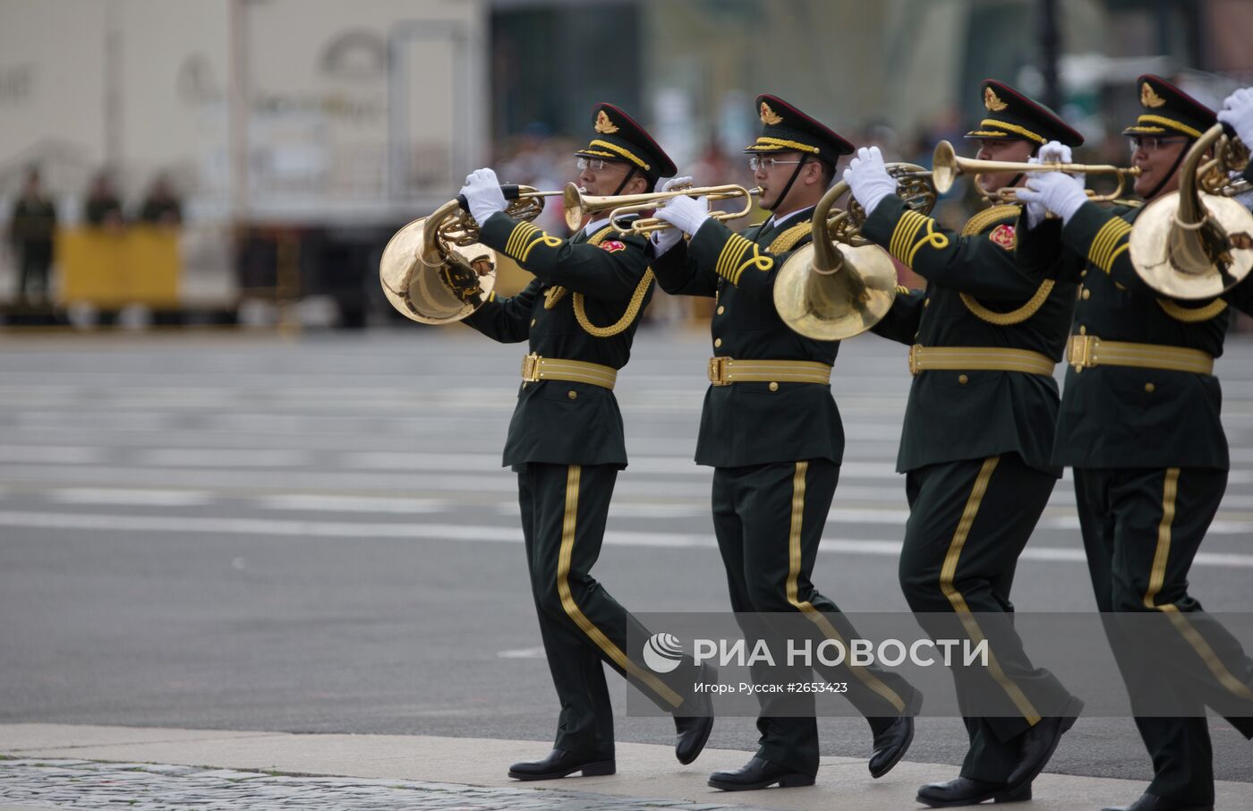 Парад военных оркестров государств-членов ШОС