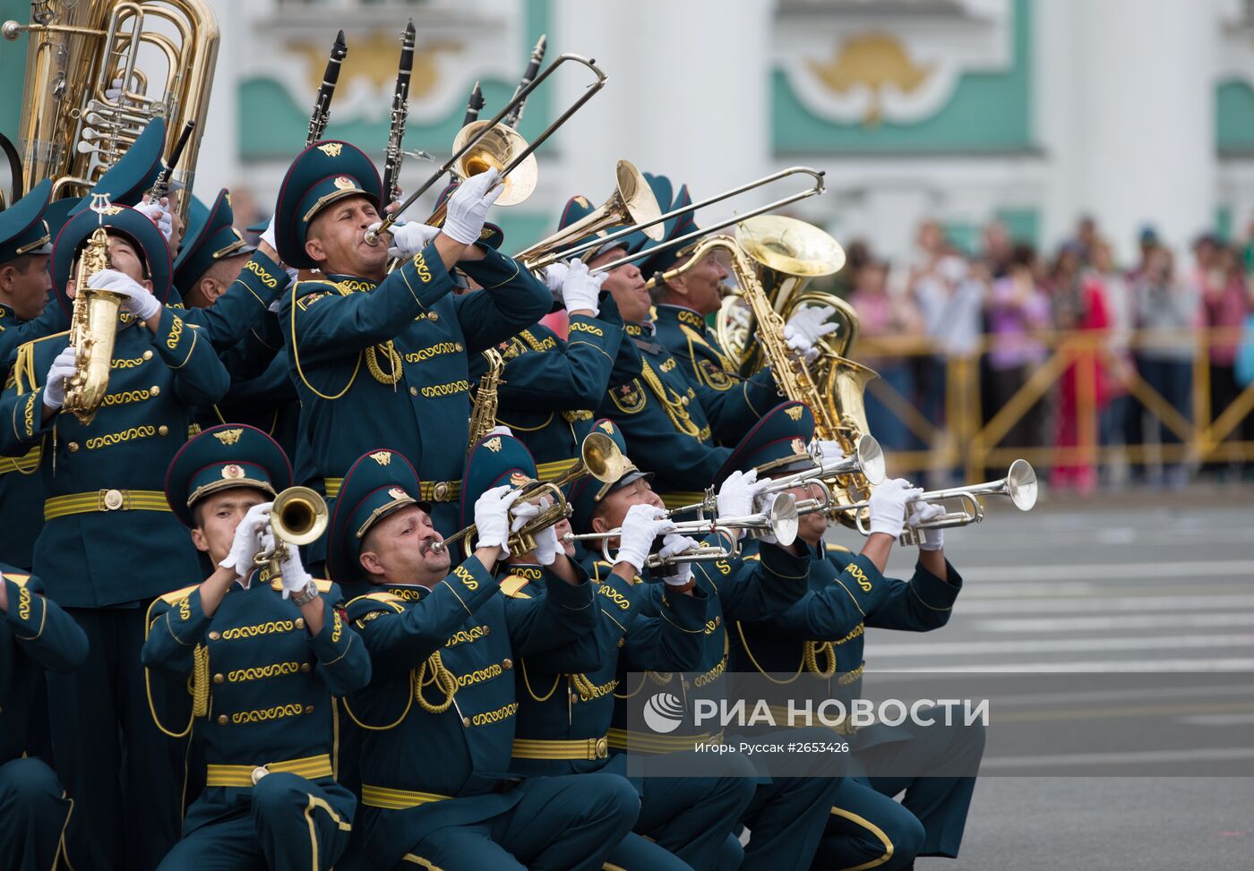 Парад военных оркестров государств-членов ШОС