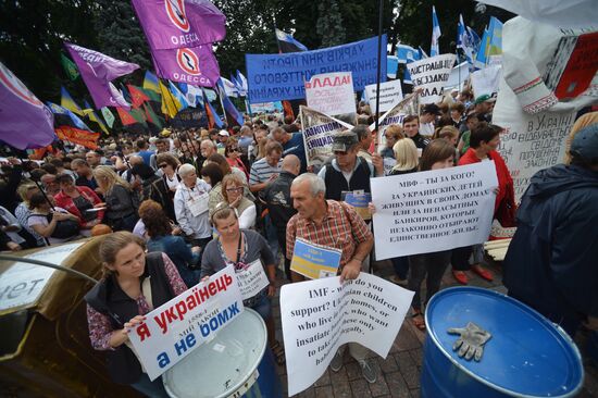 Протестные акции в Киеве