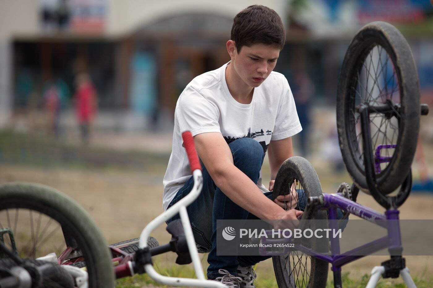 Велофестиваль в Южно-Сахалинске