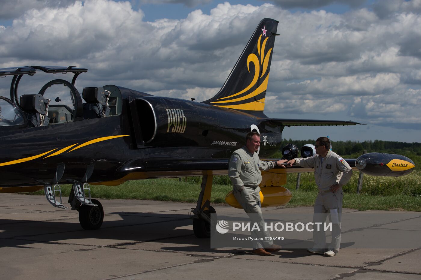 Российские пилотажные группы на МВМС-2015