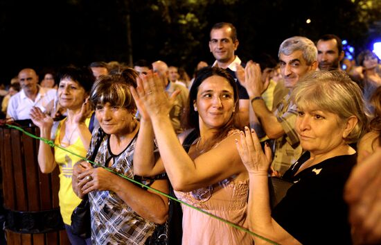 Протестные акции в Ереване