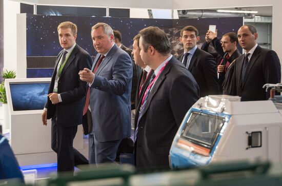 Открытие шестой Международной промышленной выставки "Иннопром 2015"