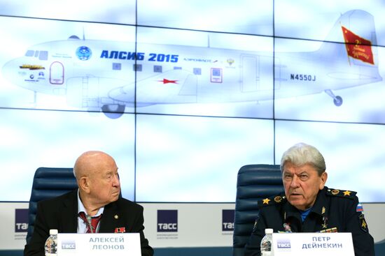Пресс-конференция, посвященная российско-американскому проекту "Аляска-Сибирь 2015"