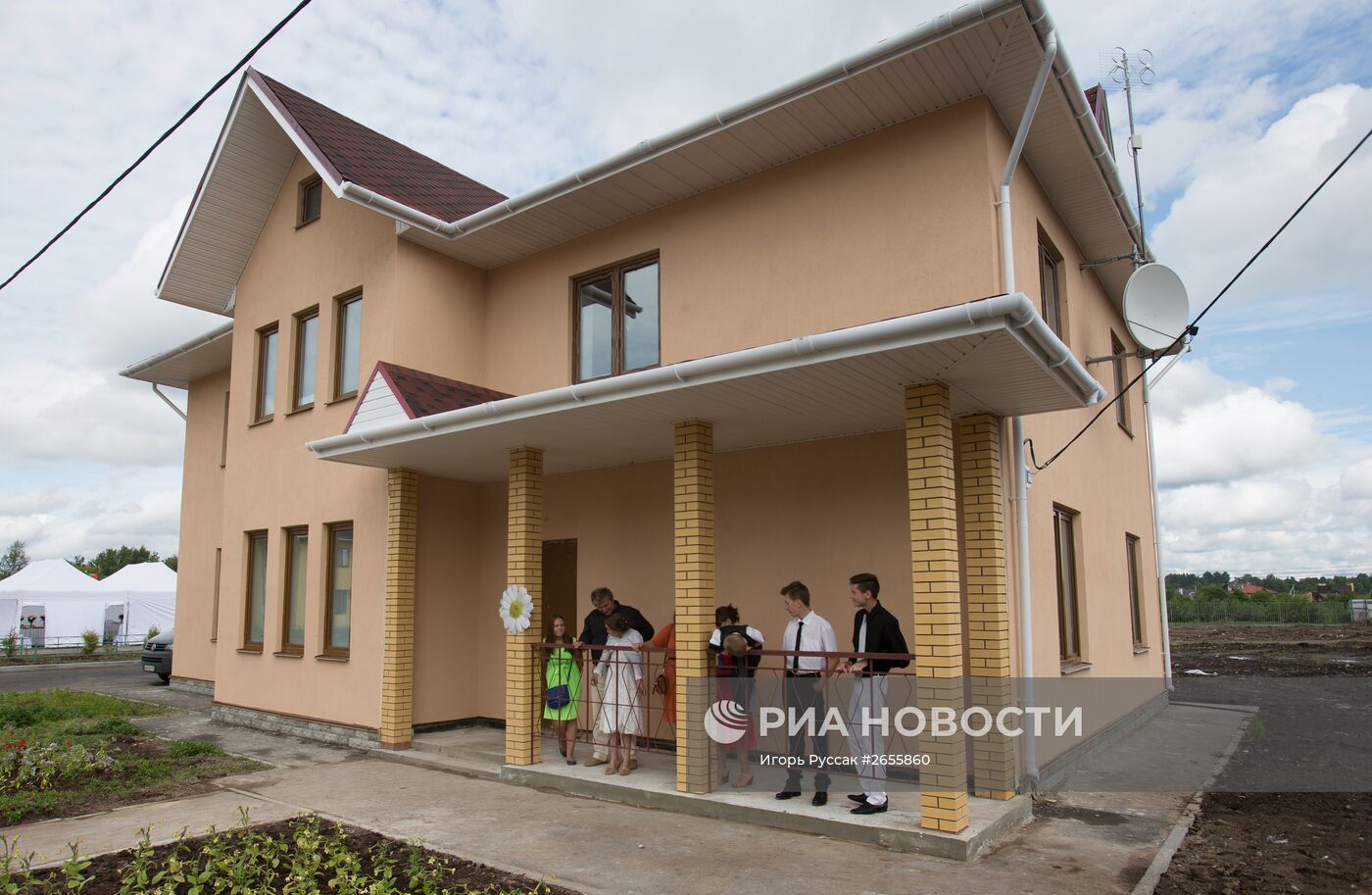 Открытие детского семейного приюта трудолюбия в Санкт-Петербурге