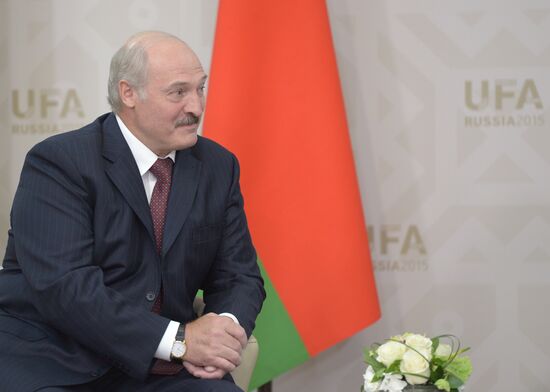 Беседа Президента Российской Федерации Владимира Путина с Президентом Республики Белоруссия Александром Лукашенко