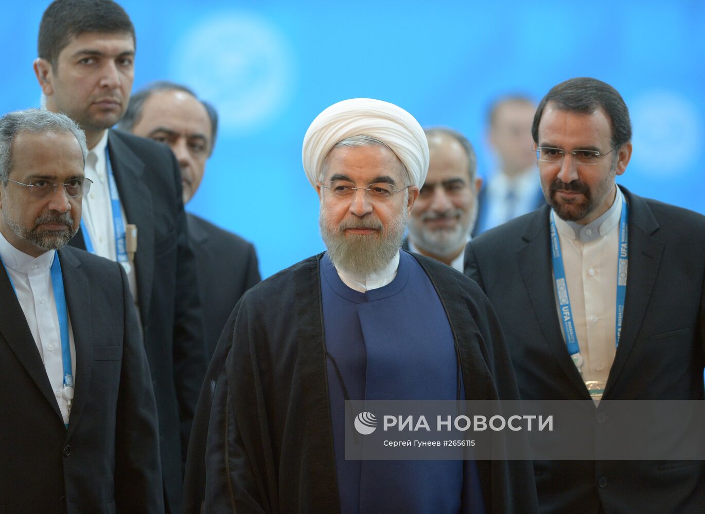 Встреча Президента Исламской Республики Иран Хасана Рухани и Премьер-министра Республики Индия Нарендры Моди