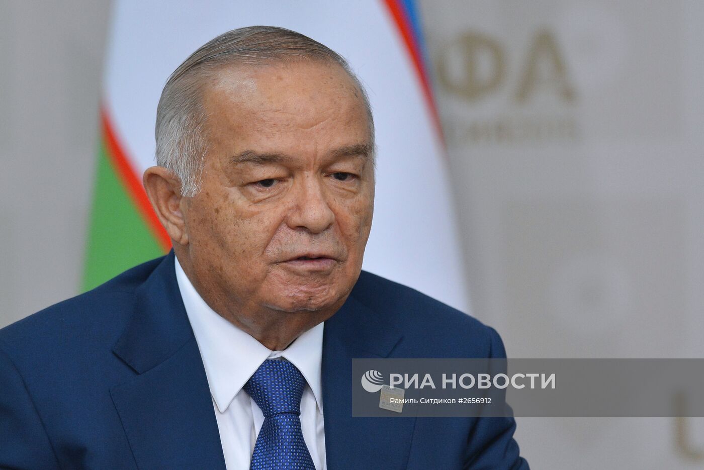Беседа Президента Российской Федерации Владимира Путина с Президентом Узбекистана Исламом Каримовым