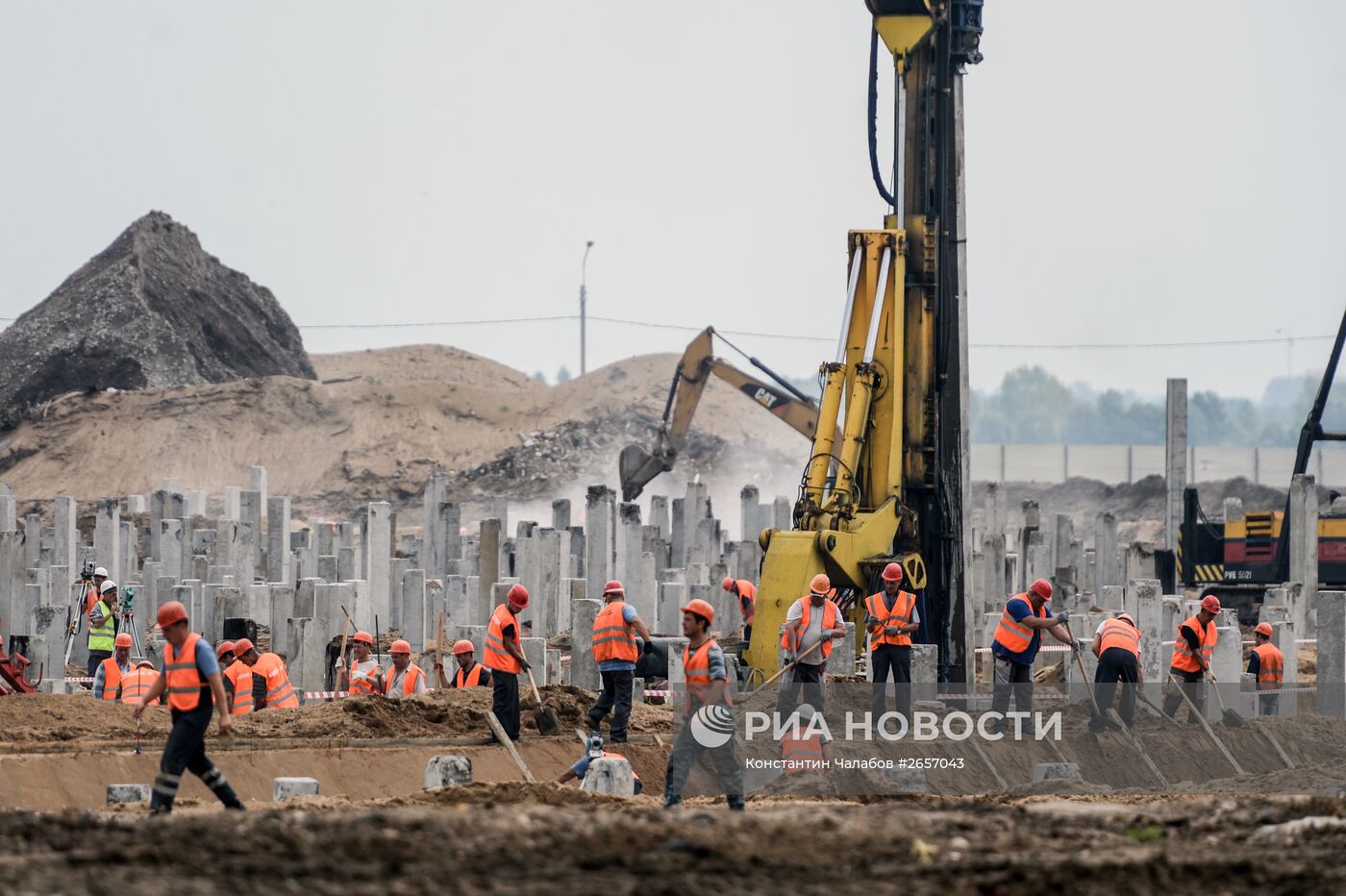 Строительство стадиона "Нижний Новгород" к ЧМ-2018
