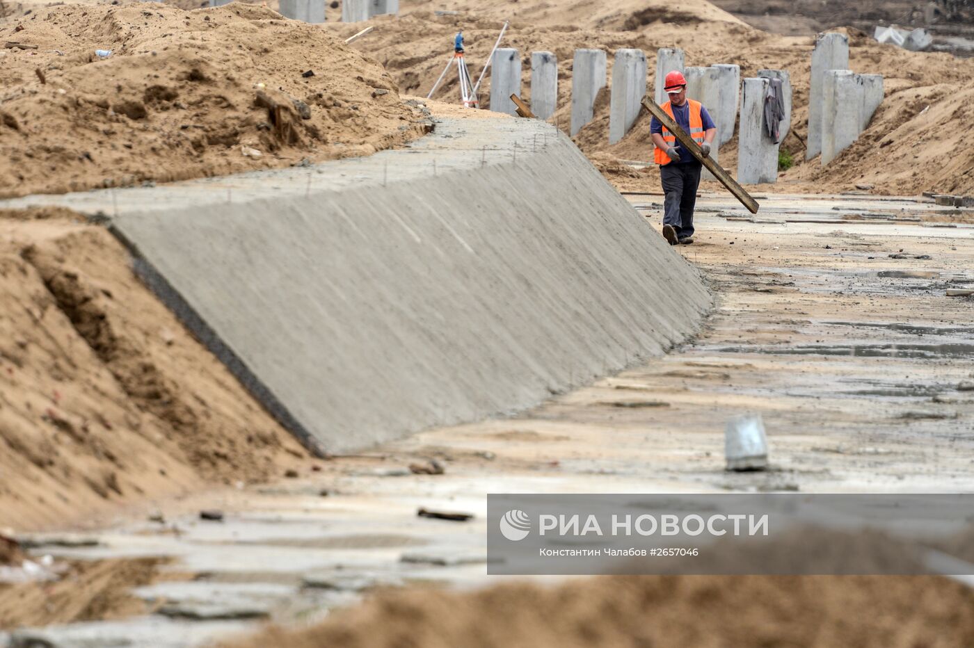 Строительство стадиона "Нижний Новгород" к ЧМ-2018