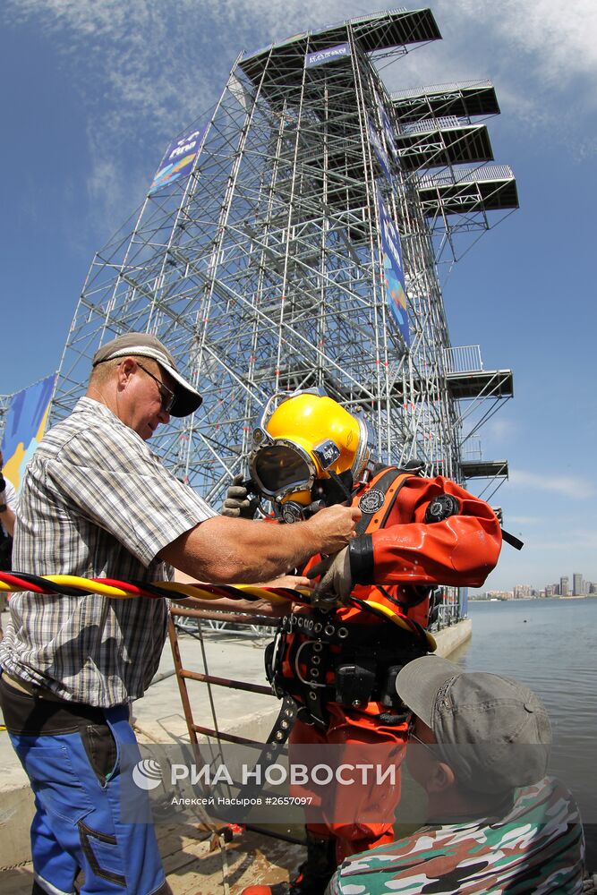 Строительство объектов 16-го Чемпионата мира ФИНА по водным видам спорта