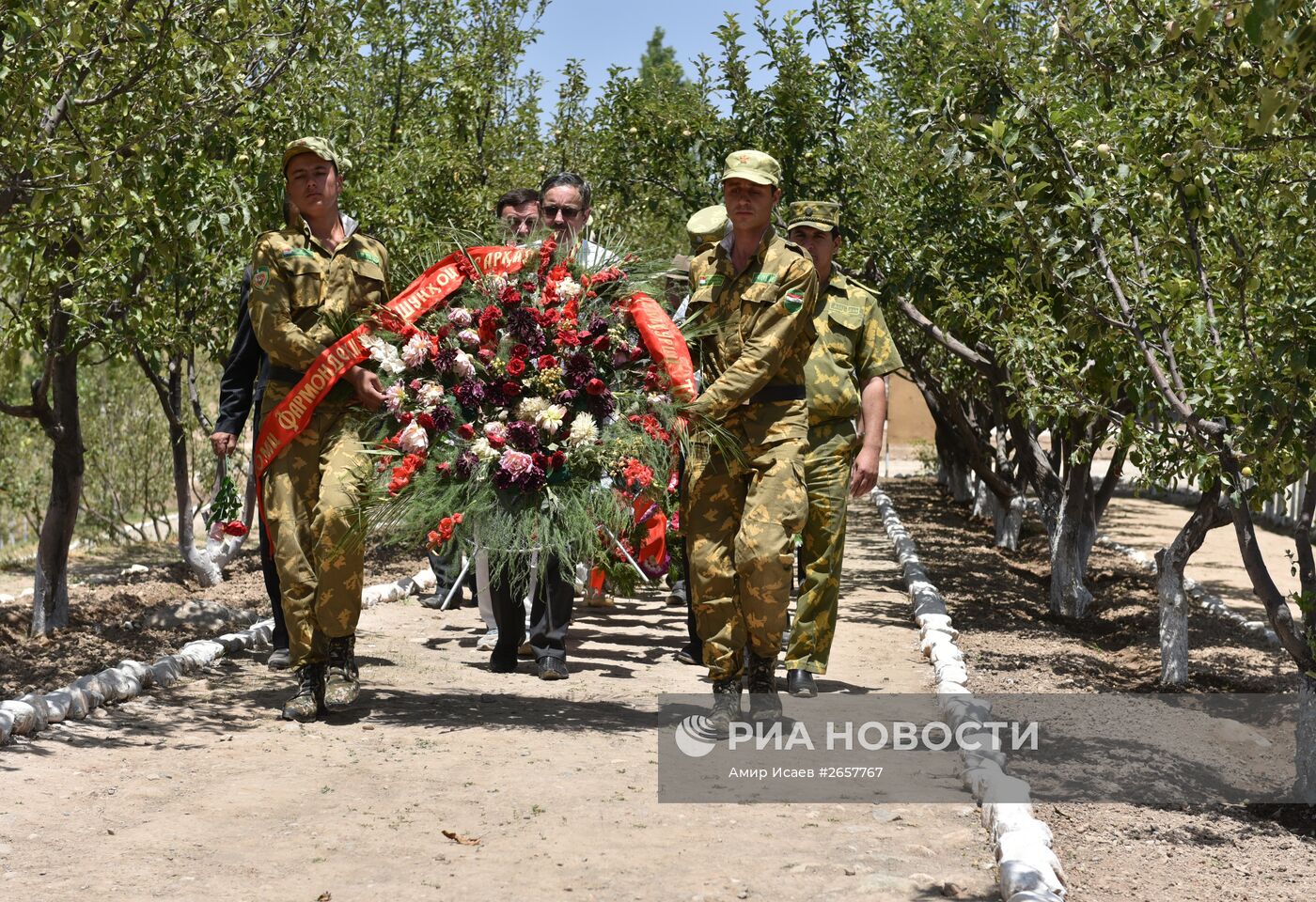 Годовщина трагических событий, на 12-й заставе Московского пограничного отряда 13 июля 1993 года