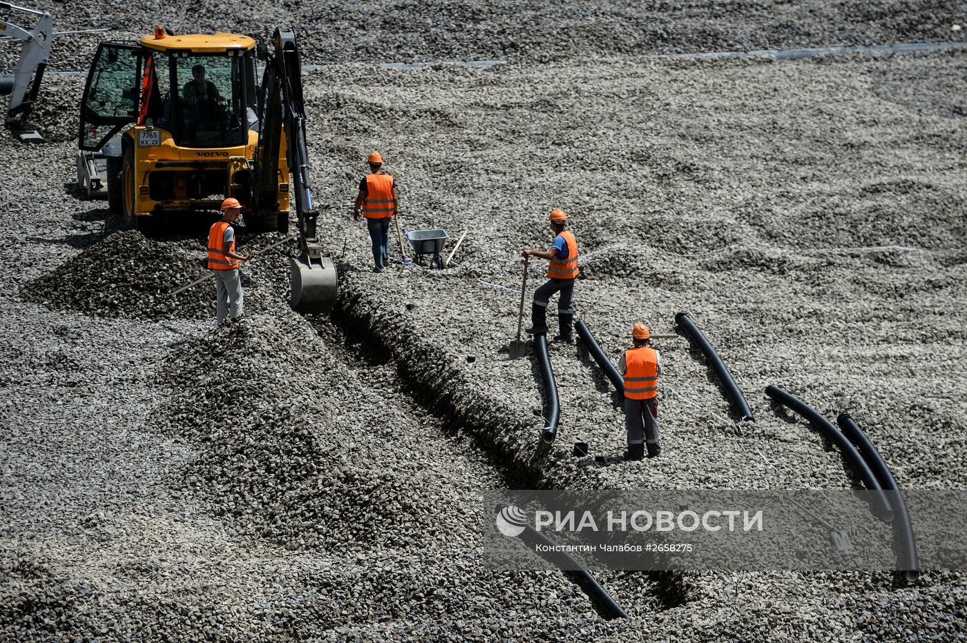 Реконструкция стадиона "Фишт" к ЧМ-2018