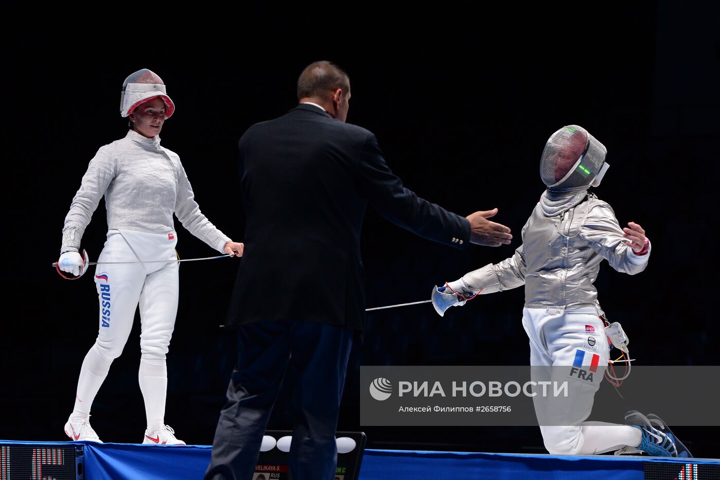 Фехтование. Чемпионат мира. Второй день