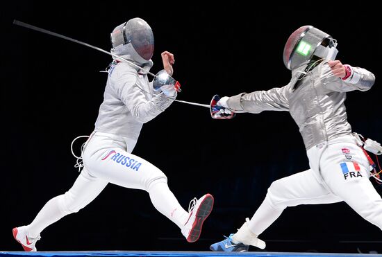 Фехтование. Чемпионат мира. Второй день