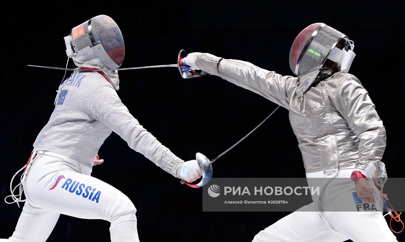 Фехтование. Чемпионат мира. Второй день