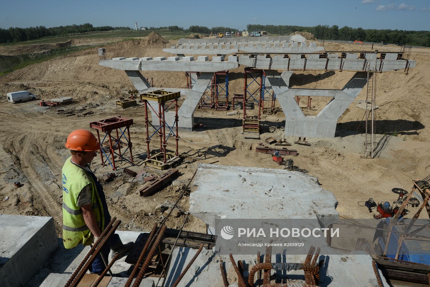 Строительство Восточного обхода в Новосибирской области