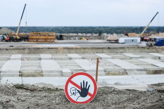 Строительство стадиона в Волгограде к ЧМ-2018