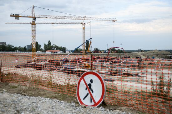 Строительство стадиона в Волгограде к ЧМ-2018