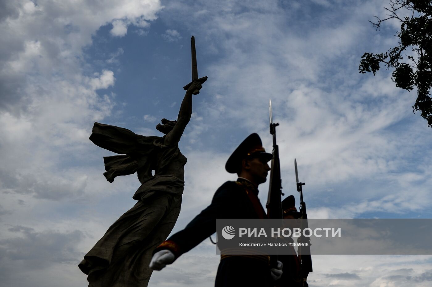 Мемориальный комплекс на Мамаевом кургане в Волгограде