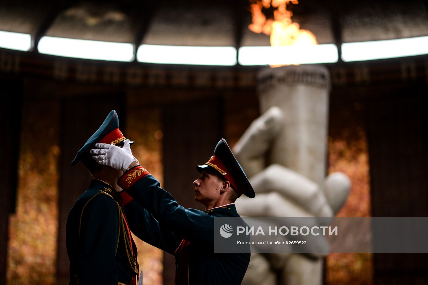 Мемориальный комплекс на Мамаевом кургане в Волгограде