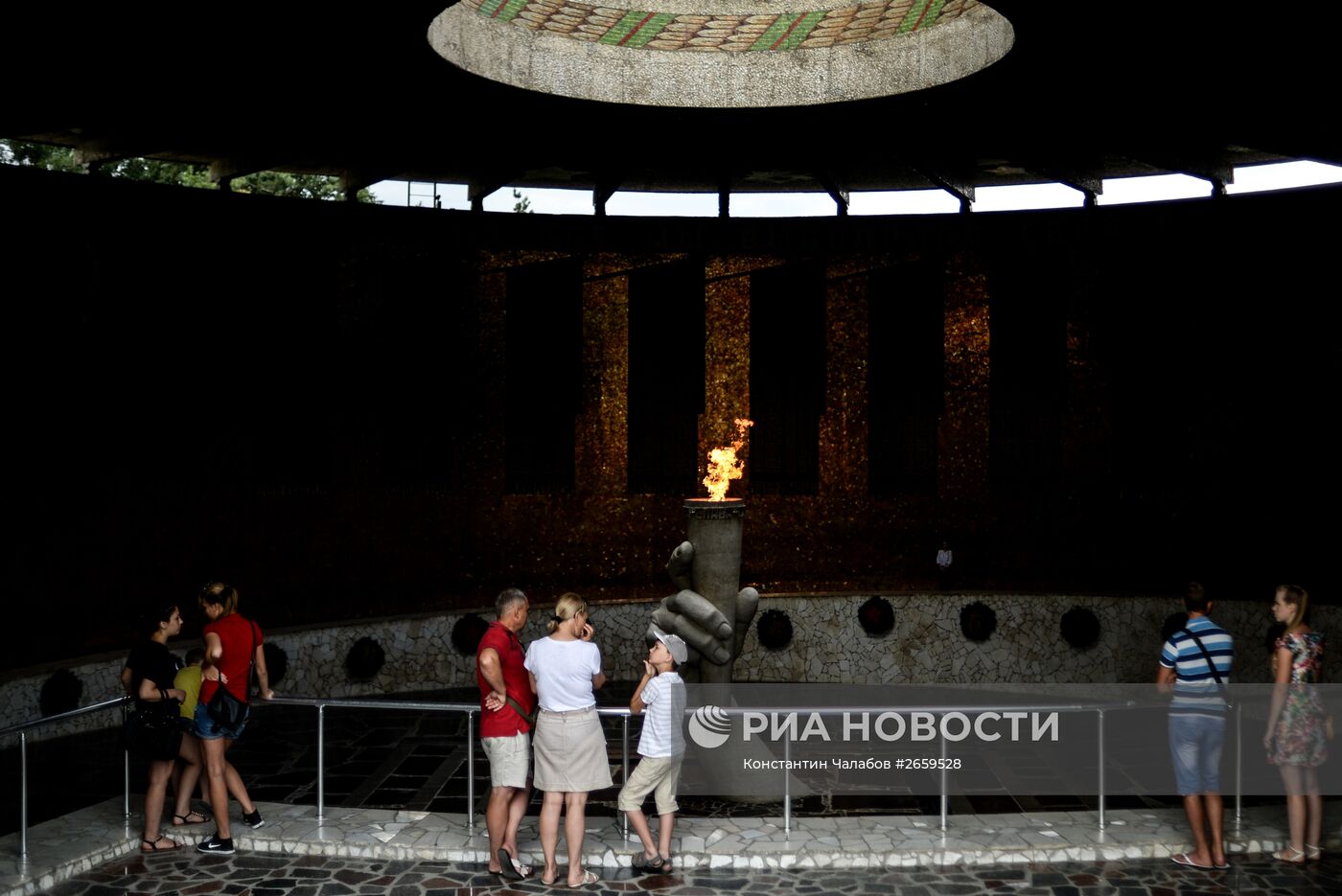 Мемориальный комплекс на Мамаевом кургане в Волгограде