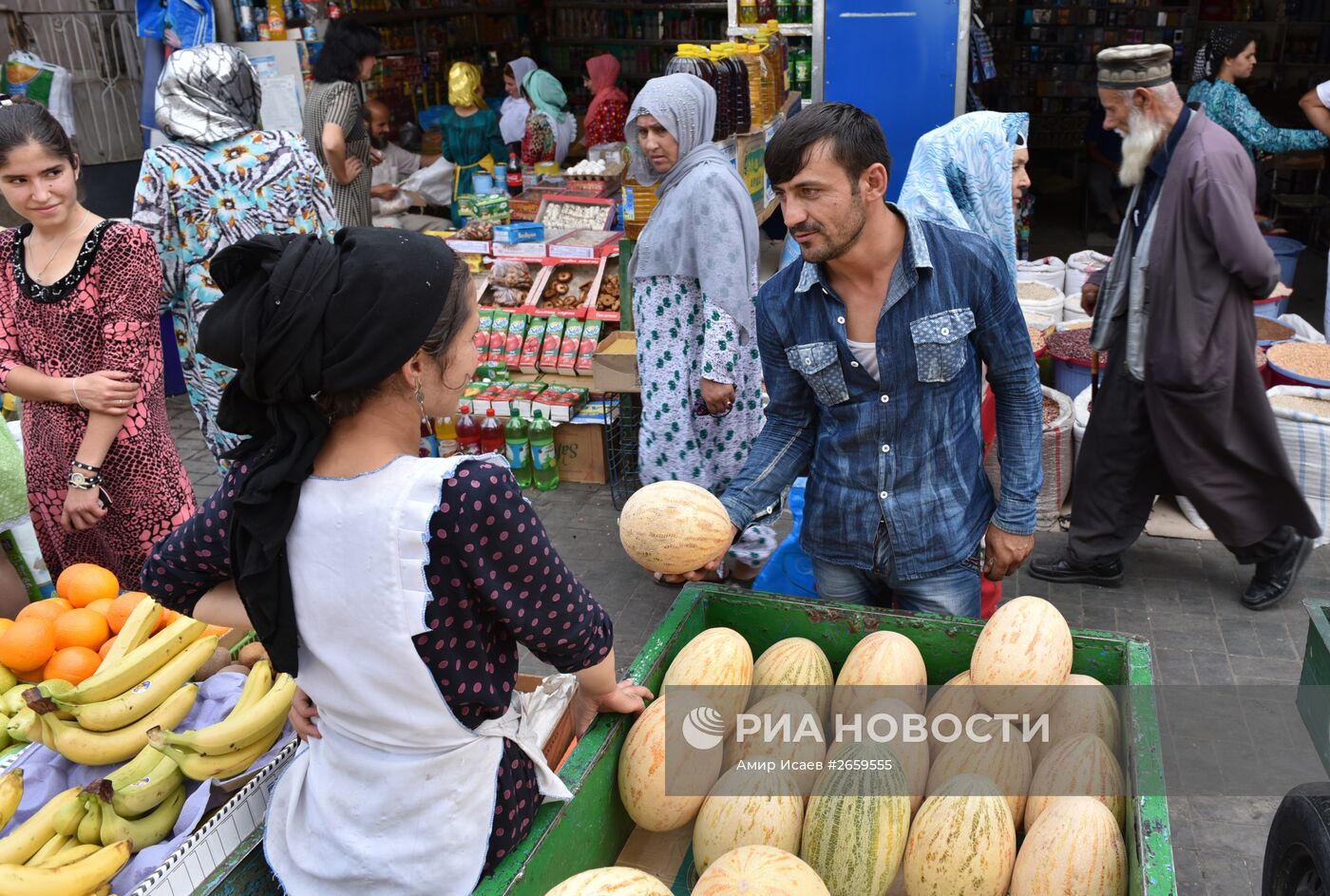 Базары и рынки Душанбе