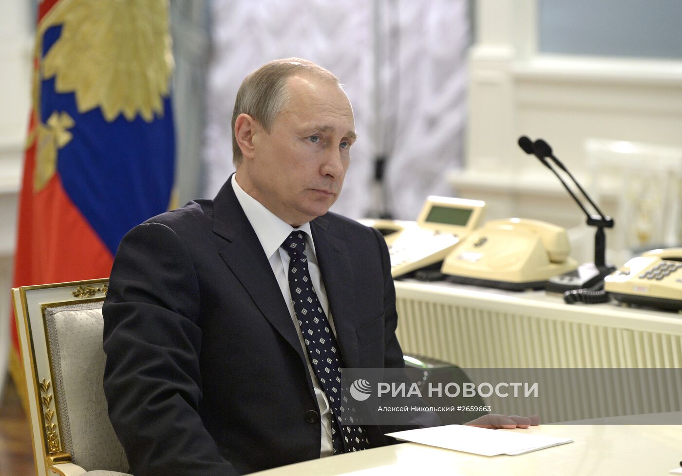Президент России В.Путин принял участие в едином дне приёмки военной продукции