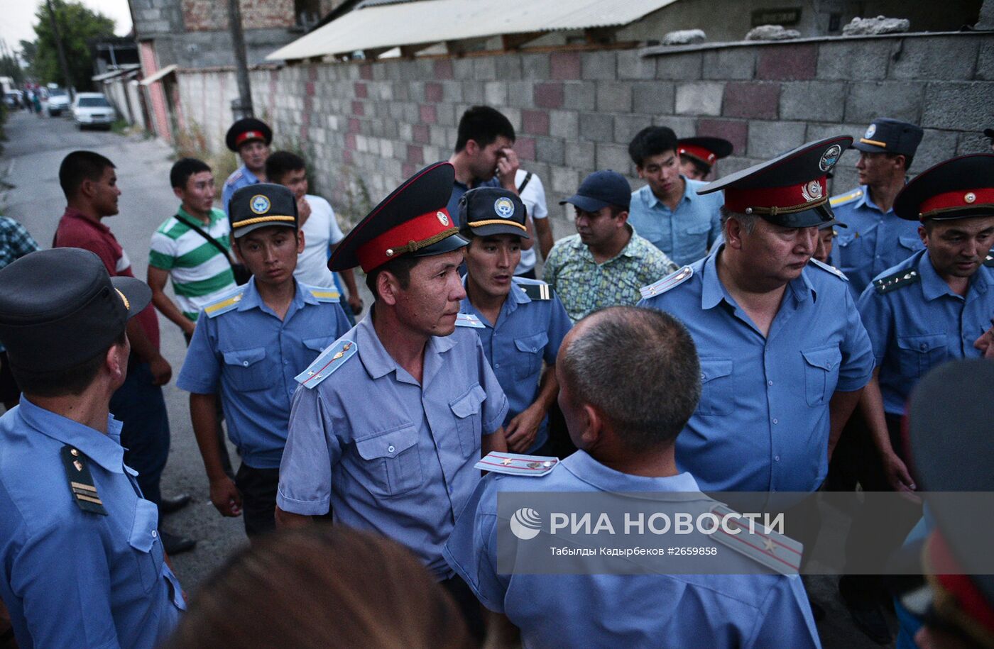 Спецоперация по ликвидации боевиков в Киргизии