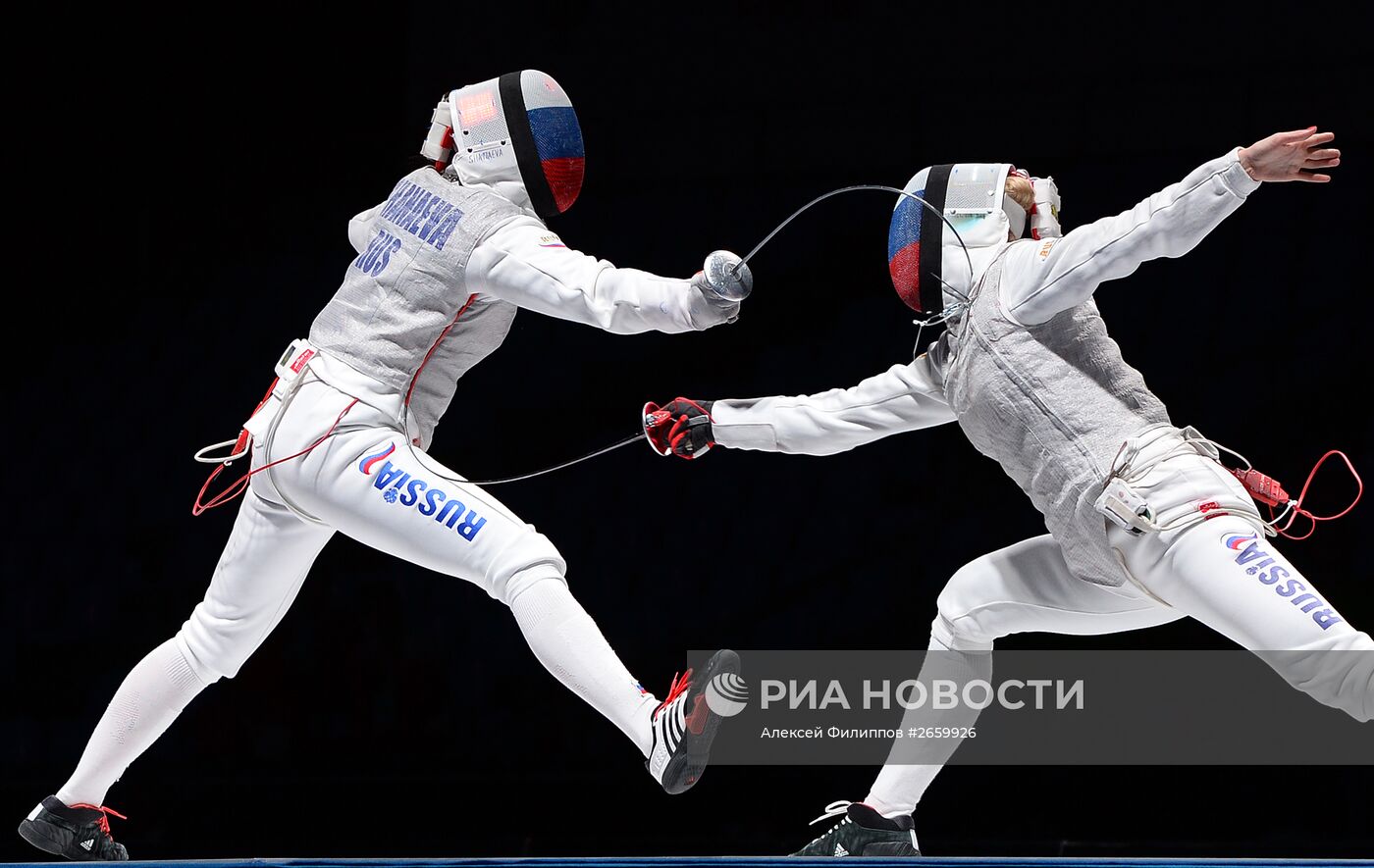 Фехтование. Чемпионат мира. Четвертый день