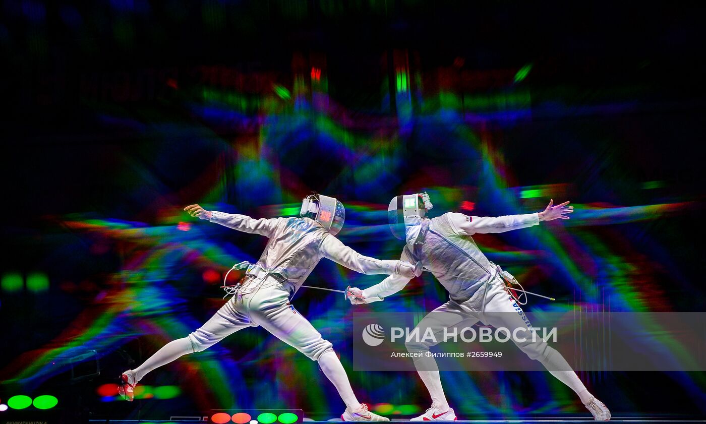 Фехтование. Чемпионат мира. Четвертый день