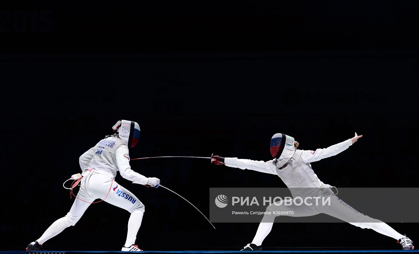 Фехтование. Чемпионат мира. Четвертый день