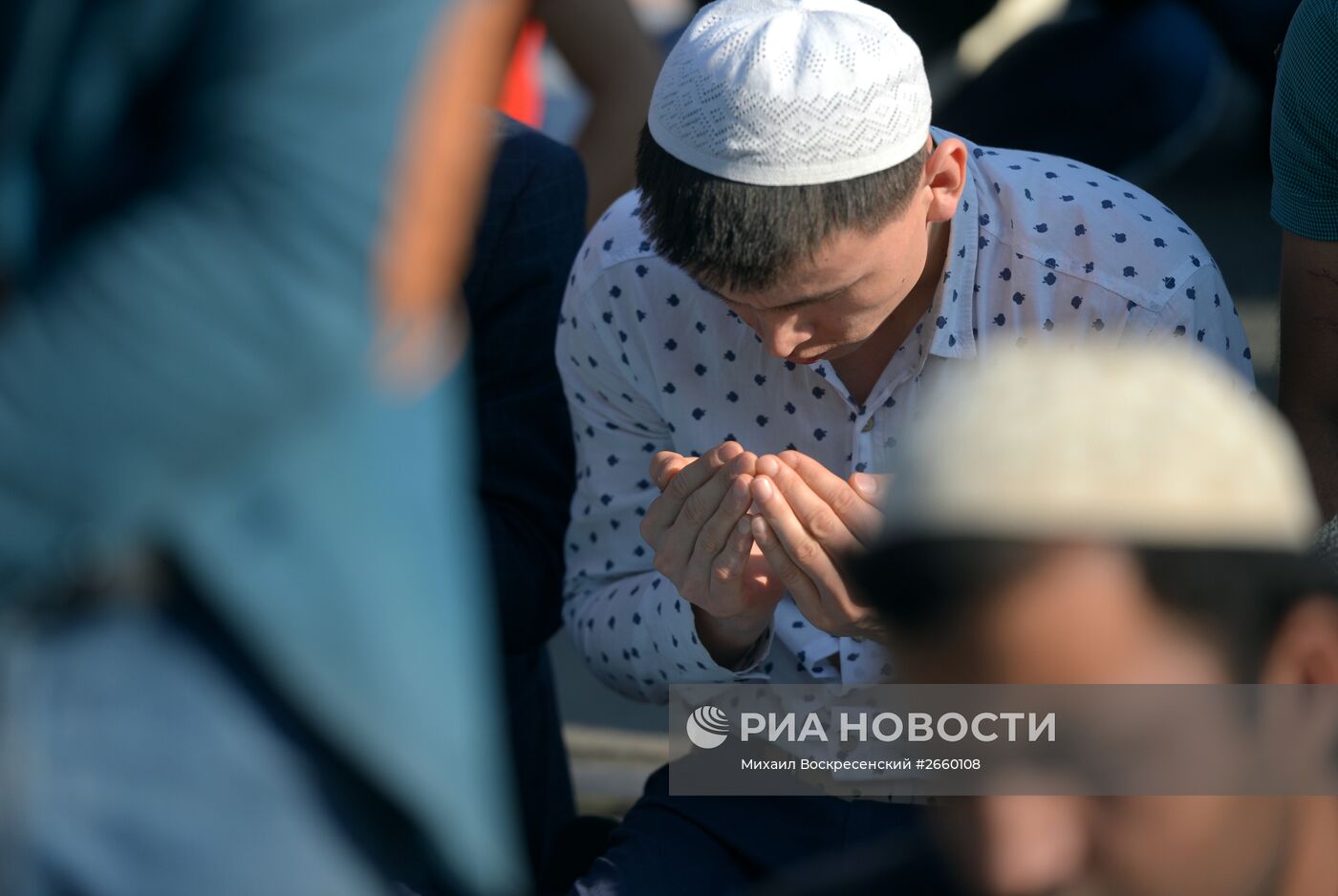 Празднования Ураза-Байрама в Москве