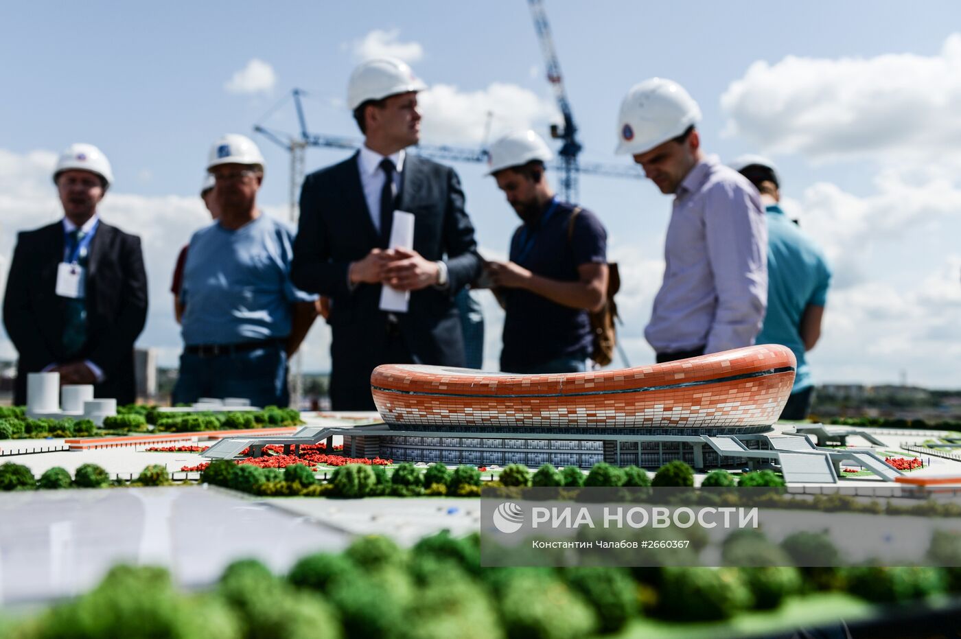 Строительство стадиона "Мордовия Арена" к ЧМ-2018